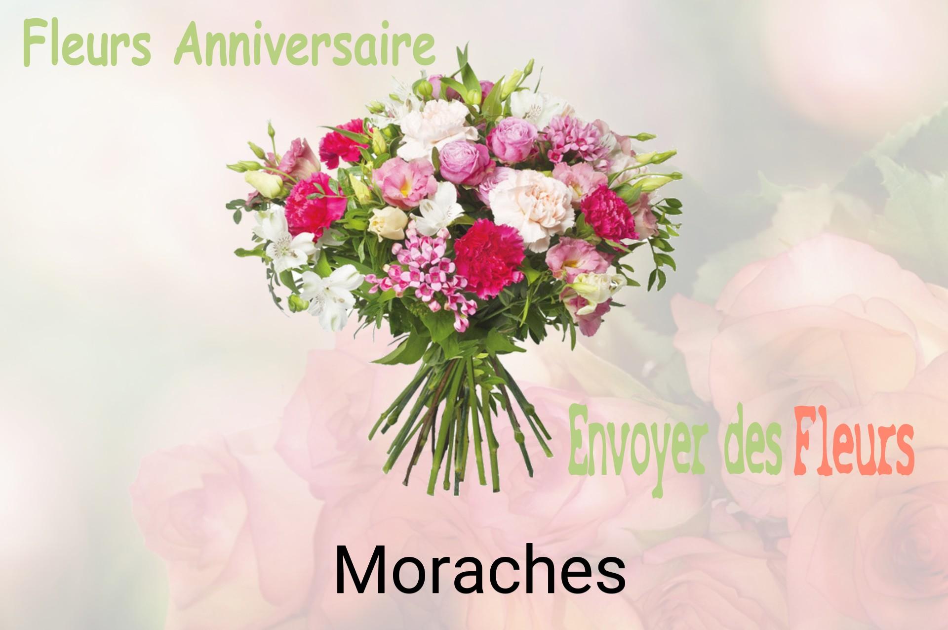 Bouquet de fleurs d’anniversaire livré à Moraches